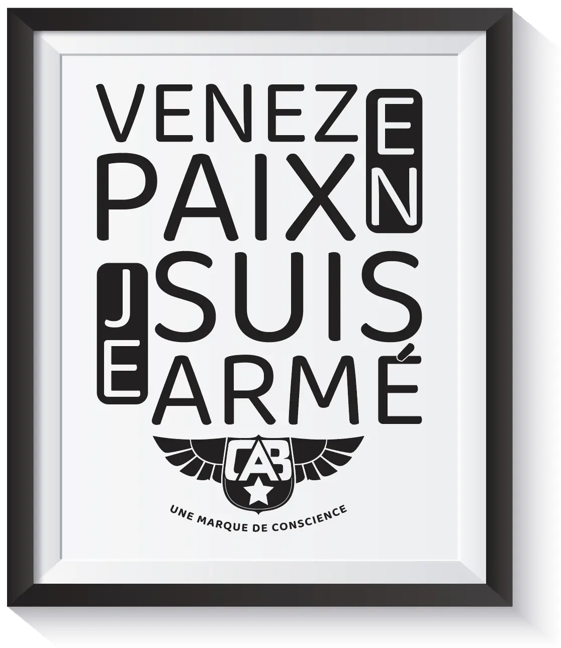 Venez en paix je suis armé