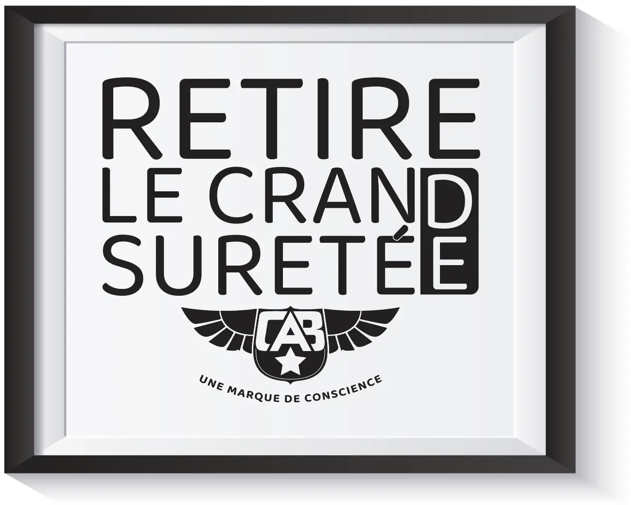 Retire le cran de sureté