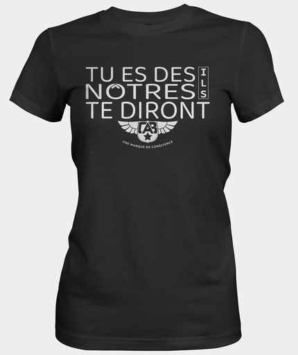 Tu es des nôtres ils te diront